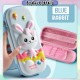 [Little B House] EVA Waterproof Cartoons Pencil Case Pencil Box Stationery Storage For Kids Kotak Pensil -ST50