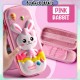 [Little B House] EVA Waterproof Cartoons Pencil Case Pencil Box Stationery Storage For Kids Kotak Pensil -ST50