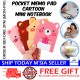 [Little B House] Cartoon Portable Mini Notebook School Memo Book Mini Journal Cute Notepad Buku Nota Kecil -ST51