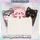 [Little B House] Cartoon Portable Mini Notebook School Memo Book Mini Journal Cute Notepad Buku Nota Kecil -ST51