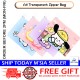 [Little B House] Cute Cartoon A4 File Holder A4 File Zipper Bag Waterproof Cute Stationery Fail Plastik -ST54