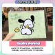 [Little B House] Cute Cartoon A4 File Holder A4 File Zipper Bag Waterproof Cute Stationery Fail Plastik -ST54