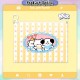 [Little B House] Cute Cartoon A4 File Holder A4 File Zipper Bag Waterproof Cute Stationery Fail Plastik -ST54