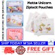 [Little B House] Unicorn Ring Zipper Bag PVC File Bag Zipper Waterproof Pencil Case Stationery Bag Beg Pensil -ST55