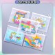 [Little B House] Unicorn Ring Zipper Bag PVC File Bag Zipper Waterproof Pencil Case Stationery Bag Beg Pensil -ST55