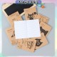 [Little B House] Mini Retro Notebook Kraft Paper Pocket Notepad Mini Journal Buku Nota -ST56