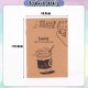[Little B House] Mini Retro Notebook Kraft Paper Pocket Notepad Mini Journal Buku Nota -ST56