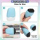 [Little B House] Data Privacy Stamp Roller Security Stamp Privacy Cover Eliminator Seal Chop Perlindungan -ST59
