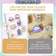 [Little B House] Cute Stationery Acrylic Clip Note Clip Cartoon Paper Clips Klip Kertas Cute -ST60