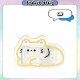 [Little B House] Cute Stationery Acrylic Clip Note Clip Cartoon Paper Clips Klip Kertas Cute -ST60