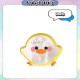 [Little B House] Cute Stationery Acrylic Clip Note Clip Cartoon Paper Clips Klip Kertas Cute -ST60
