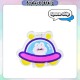 [Little B House] Cute Stationery Acrylic Clip Note Clip Cartoon Paper Clips Klip Kertas Cute -ST60