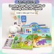 [Little B House] Kids Painting Book Kid Colouring Book Set Gouache Crayon Painting Doodle Book 儿童涂鸦画本 Buku Mewarna -ST61