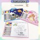 [Little B House] Kids Painting Book Kid Colouring Book Set Gouache Crayon Painting Doodle Book 儿童涂鸦画本 Buku Mewarna -ST61