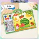 [Little B House] Kids Painting Book Kid Colouring Book Set Gouache Crayon Painting Doodle Book 儿童涂鸦画本 Buku Mewarna -ST61