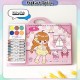 [Little B House] Kids Painting Book Kid Colouring Book Set Gouache Crayon Painting Doodle Book 儿童涂鸦画本 Buku Mewarna -ST61