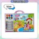 [Little B House] Kids Painting Book Kid Colouring Book Set Gouache Crayon Painting Doodle Book 儿童涂鸦画本 Buku Mewarna -ST61