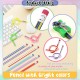 [Little B House] Flexible Pencil Soft Pencil With Eraser Pencils Goodies For Kids Stationery 软铅笔 Pensil Lembut -ST62