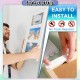 [Little B House] 4 Pcs/Set Photo Frame Double Sided Tape Removable Velcro Tape Strip Pita Pelekat Dua Muka -ST64