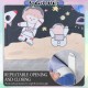 [Little B House] 4 Pcs/Set Photo Frame Double Sided Tape Removable Velcro Tape Strip Pita Pelekat Dua Muka -ST64