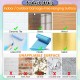 [Little B House] 4 Pcs/Set Photo Frame Double Sided Tape Removable Velcro Tape Strip Pita Pelekat Dua Muka -ST64