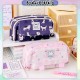 [Little B House] Cute Large Pencil Case Multi Layer Pencil Case Zipper Pencil Box Beg Alat Tulis Kotak Pensil -ST65