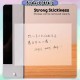 [Little B House] 50 Sheets Transparent Note Sticky Memo Pad Clear Post-it Notes Stick On Notes Kertas Nota -ST67
