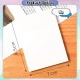[Little B House] 50 Sheets Transparent Note Sticky Memo Pad Clear Post-it Notes Stick On Notes Kertas Nota -ST67