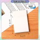 [Little B House] 50 Sheets Transparent Note Sticky Memo Pad Clear Post-it Notes Stick On Notes Kertas Nota -ST67