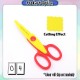[Little B House] Kids Art Scissors Zig Zags Scissor Wave Scissors Lace Scissors Craft Gunting Art - ST70