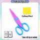 [Little B House] Kids Art Scissors Zig Zags Scissor Wave Scissors Lace Scissors Craft Gunting Art - ST70