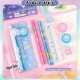 [Little B House] 5in1 Astronaut Stationery Set For Kids Gift Goodies Children Day Set Alat Tulis -ST73