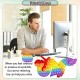 [Little B House] Pop It Push Bubble Sensory Rainbow Toy Mental Arithmetic Toys Mainan Pop - BT299