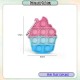 [Little B House] Pop It Push Bubble Sensory Rainbow Toy Mental Arithmetic Toys Mainan Pop - BT299