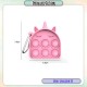 [Little B House] Pop It Push Bubble Sensory Rainbow Toy Mental Arithmetic Toys Mainan Pop - BT299