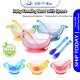 [Little B House] Baby Feeding Set Suction Bowl Baby Tableware Baby Spoon Baby Feeding Bowl Mangkuk Baby - BKM14