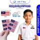 [Little B House] Iron On Malaysia Flag Brooch Bendera Malaysia Lencana Jalur Gemilang Malaysia Badge 马来西亚徽章热印 国旗徽章 - ST75