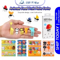 [Little B House] Mini Fruit Picks Bento Fruit Fork Cute Bento Decoration Bento Accessories 便当签 水果叉 Garpu Bento -KW36