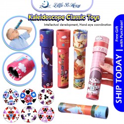 [Little B House] Kaleidoscopes Magic Classic Toys for Kids Party Toy Science Experiment Toys Kaleidoskop - BT62