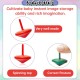[Little B House] Wooden Toy Mini Spinning Top Toy Classic Toys Birthday Door Gift Children Day 小陀螺 Gasing Kayu - BT154