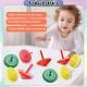 [Little B House] Wooden Toy Mini Spinning Top Toy Classic Toys Birthday Door Gift Children Day 小陀螺 Gasing Kayu - BT154