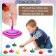 [Little B House] Wooden Toy Mini Spinning Top Toy Classic Toys Birthday Door Gift Children Day 小陀螺 Gasing Kayu - BT154