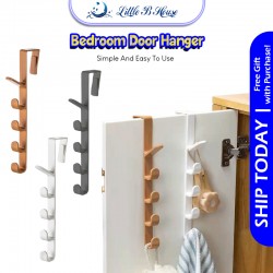 [Little B House] Door Hook Door Hanger Hook Clothes Hanging Rack Backpack Handbag Hook 门上挂钩 Cangkuk Gantung Pintu - SO48