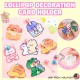 [Little B House] Candy Card Lollipop Holder Candy Decoration Card Birthday Doorgift Goodies Bag 棒棒糖卡纸 Kad Lolipop - BT385