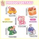 [Little B House] Candy Card Lollipop Holder Candy Decoration Card Birthday Doorgift Goodies Bag 棒棒糖卡纸 Kad Lolipop - BT385