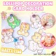 [Little B House] Candy Card Lollipop Holder Candy Decoration Card Birthday Doorgift Goodies Bag 棒棒糖卡纸 Kad Lolipop - BT385