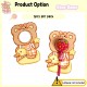 [Little B House] Candy Card Lollipop Holder Candy Decoration Card Birthday Doorgift Goodies Bag 棒棒糖卡纸 Kad Lolipop - BT385