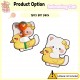 [Little B House] Candy Card Lollipop Holder Candy Decoration Card Birthday Doorgift Goodies Bag 棒棒糖卡纸 Kad Lolipop - BT385