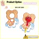 [Little B House] Candy Card Lollipop Holder Candy Decoration Card Birthday Doorgift Goodies Bag 棒棒糖卡纸 Kad Lolipop - BT385