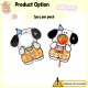 [Little B House] Candy Card Lollipop Holder Candy Decoration Card Birthday Doorgift Goodies Bag 棒棒糖卡纸 Kad Lolipop - BT385